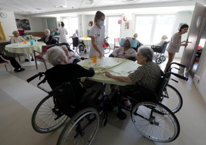 'I cry every day': Coronavirus hits French nursing homes anew