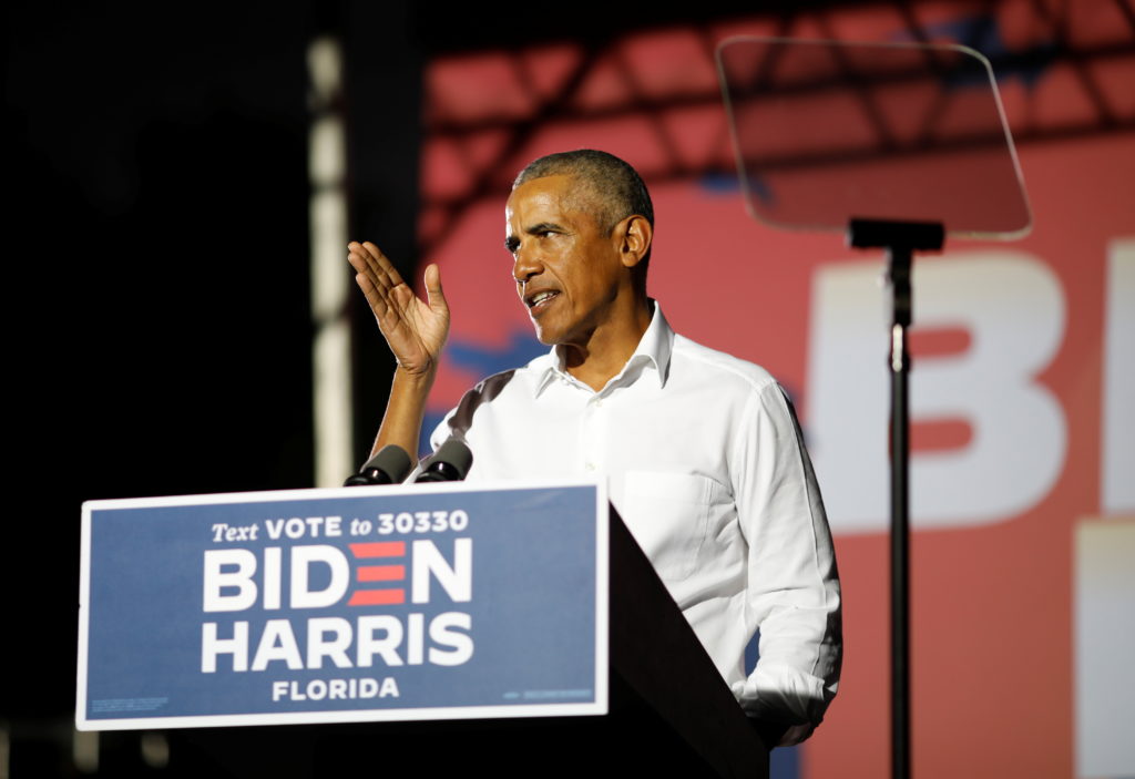 WATCH Barack Obama criticizes Donald Trump in rally for Joe Biden