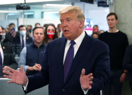 Voters saw election as a judgment on Trump, AP survey finds