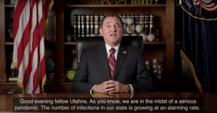 Utah governor issues statewide mask mandate amid coronavirus surge