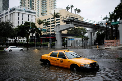 Florida cities flooded after deluge from Tropical Storm Eta