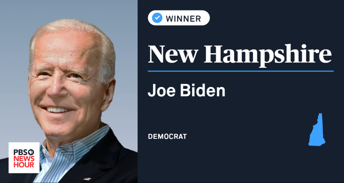 Democrat Joe Biden wins New Hampshire | PBS News