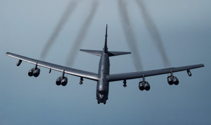 U.S. B-52H bombers fly to Middle East in mission to deter Iran