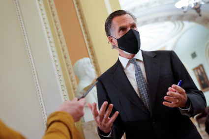 WATCH: Romney says misinformation from Trump makes it difficult to convince voters of the truth