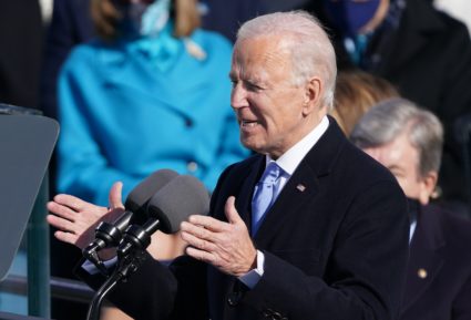Biden repudiates white supremacy, calls for racial justice in inaugural speech