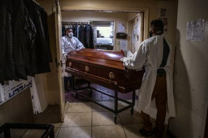 U.S. registering highest deaths yet from the coronavirus