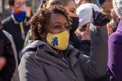 Americans who live, work near capitols see peace, new hope