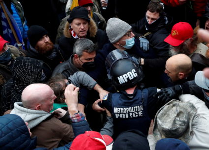 Police response at the Capitol brings claims of 'white privilege&rsquo;