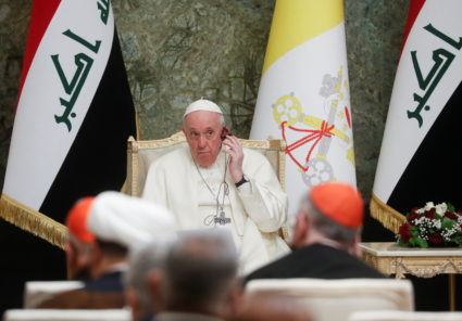 Pope arrives in Iraq to rally Christians despite pandemic