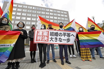LGBTQ groups want equality law in Japan before Tokyo Olympics