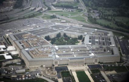 Aerial view of the United States military headquarters, the Pentagon, September 28, 2008. Photo by Jason Reed/REUTERS