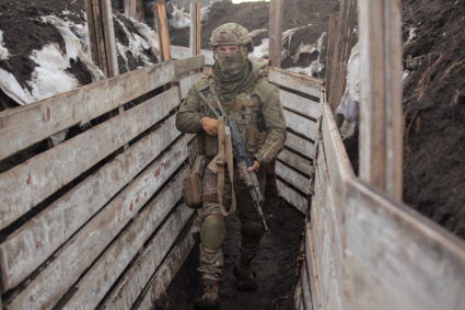 After months of simmering conflict, thousands of Russian troops amass on Ukraine's border
