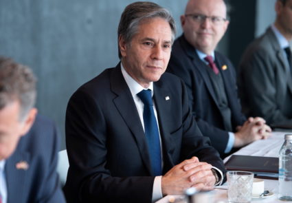 Blinken touts Biden climate policies as shift from Trump