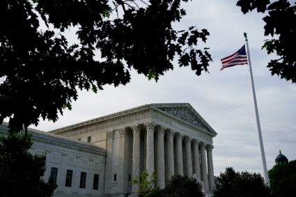 A view of the U.S. Supreme Court in Washington, U.S., June 1, 2021. Photo by Erin Scott/REUTERS