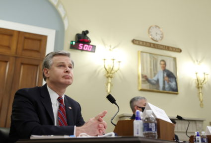 WATCH: FBI Director Wray testifies before House Oversight Committee on Jan. 6 Capitol attack