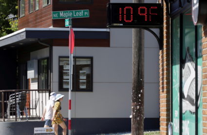 Heatwave hits the Pacific Northwest