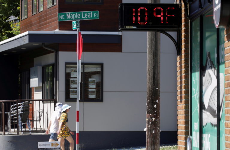 Heatwave hits the Pacific Northwest
