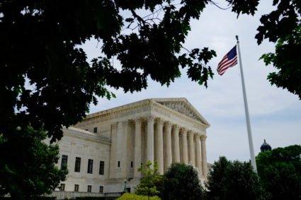 A general view of the U.S. Supreme Court in Washington, U.S. in Washington, U.S., May 22, 2021. Photo by Erin Scott/REUTERS