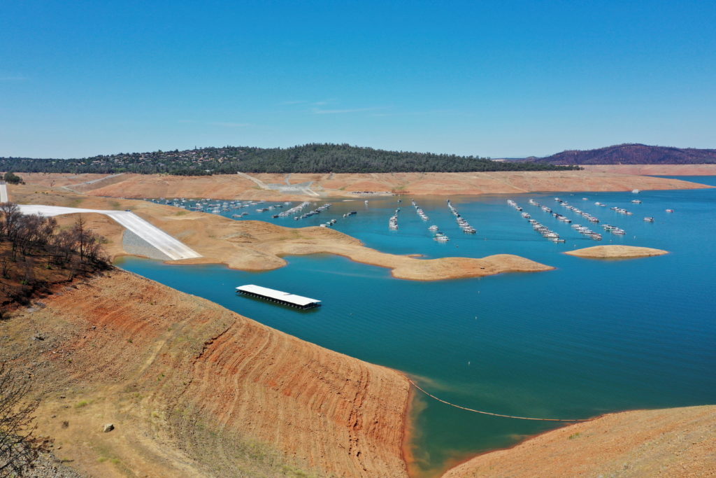 Extreme heat combines with drought conditons in California