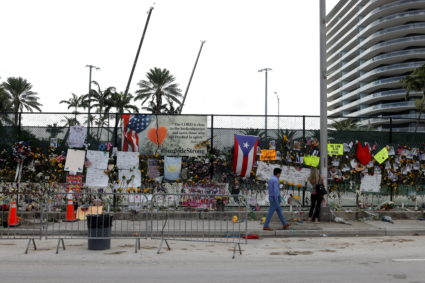 Search-and-rescue efforts resume the day after the managed demolition of the remaining part of Champlain Towers South comp...