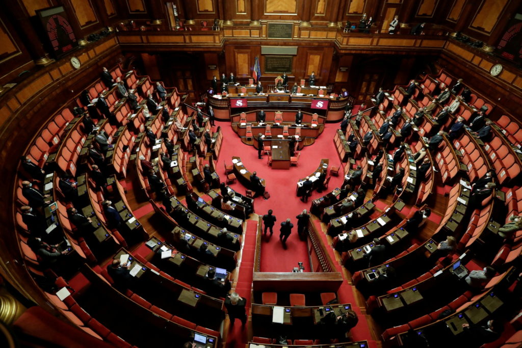 FILE PHOTO: Italian FM Di Maio's address on killing of ambassador