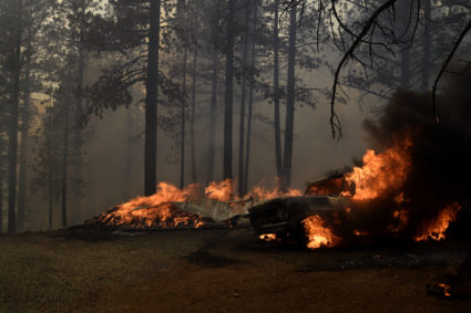 California wildfire continues