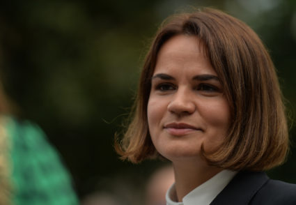 Svetlana Tikhanovskaya In Dublin