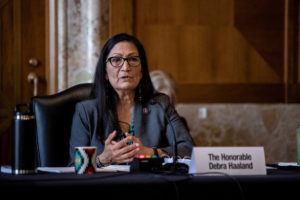 FILE PHOTO: U.S. Senate panel holds hearing on interior secretary nominee