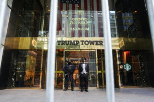 Trump tower is pictured amid the coronavirus disease (COVID-19) pandemic in the Manhattan borough of New York City, New York, U.S., January 20, 2021. Photo by Carlo Allegri/REUTERS