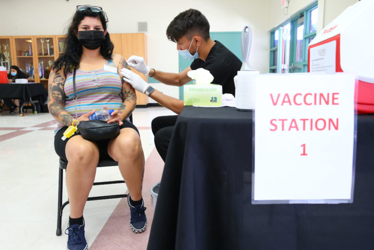 Vaccination Efforts Continue Throughout Los Angeles