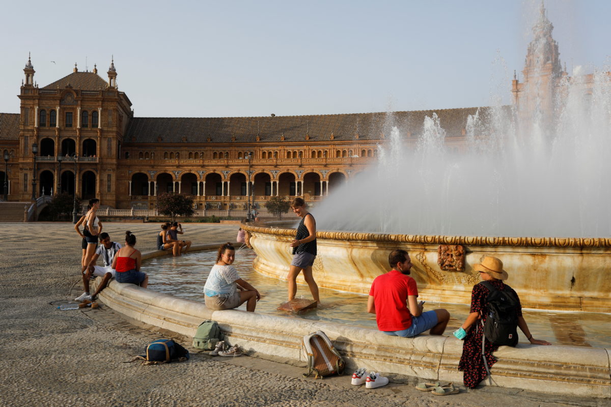 At nearly 117 F, Spain clocks provisional heat record PBS News Weekend