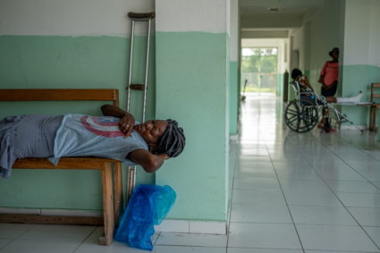 Aftermath of a 7.2 magnitude quake in Les Cayes