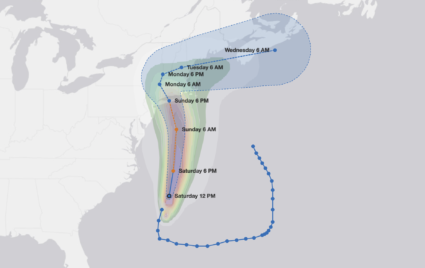 LIVE MAP: Track Hurricane Henri as it moves toward New England