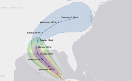 Live Map: Track the path of Hurricane Ida