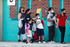 Students return on the first day school in Hillsborough County