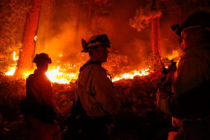 The Caldor Fire threatens Tahoe