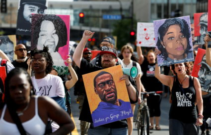 Sentence is pronounced on former police officer Derek Chauvin for murdering George Floyd, in Minneapolis