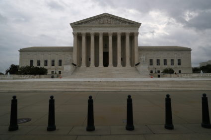The U.S. Supreme Court following an abortion ruling by the Texas legislature