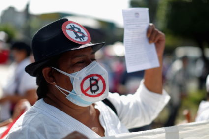 Salvadoreans protest against recent implementation of Bitcoin as legal tender