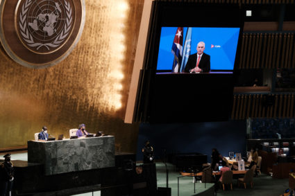 76th Session of the U.N. General Assembly - NYC