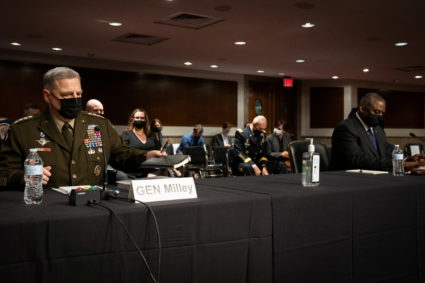 U.S. military brass testify before Senate panel on Afghanistan, in Washington