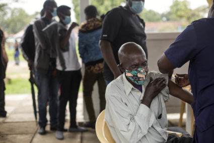 Phase 1 Of The Covid-19 Vaccination Program In Nairobi, Kenya