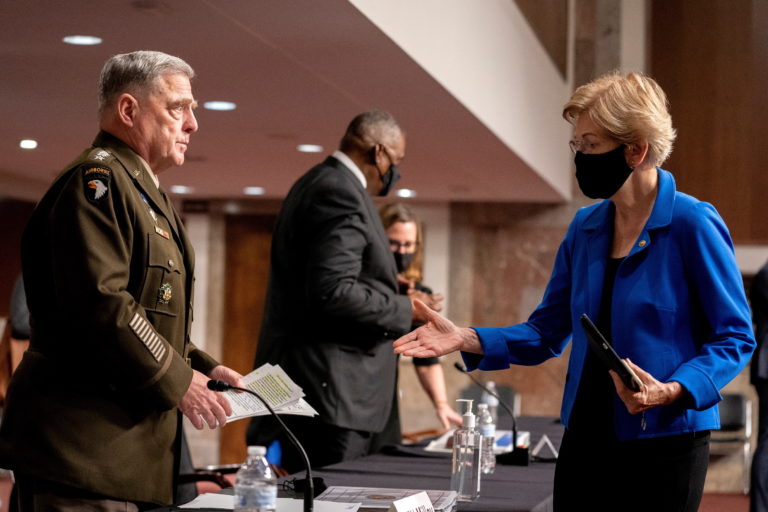 U.S. military brass testify before Senate panel on Afghanistan, in Washington