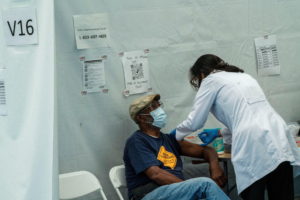 New York State Governor Kathy Hochul holds a news conference about the mandate of the coronavirus disease (COVID-19) vacci...