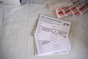 FILE PHOTO: Rural vaccine center in New Mexico