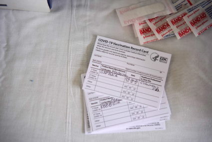 FILE PHOTO: Rural vaccine center in New Mexico