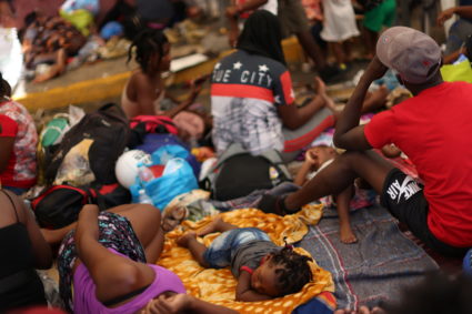 Haitian migrants on the move mull jobs in Mexico after clearout