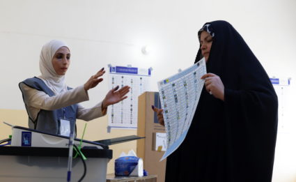 Iraqis vote in general election
