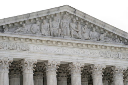 FILE PHOTO: General view of the U.S. Supreme Court building in Washington