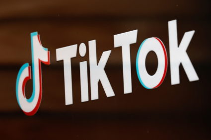 The TikTok logo is pictured outside the company's U.S. head office in Culver City, California, U.S., September 15, 2020. Photo by Mike Blake/REUTERS